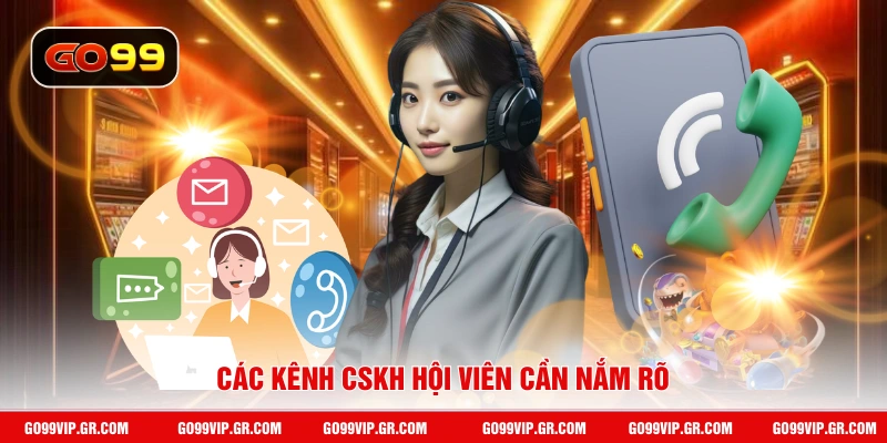 Chăm Sóc Khách Hàng GO99 Các kênh CSKH hội viên cần nắm rõ