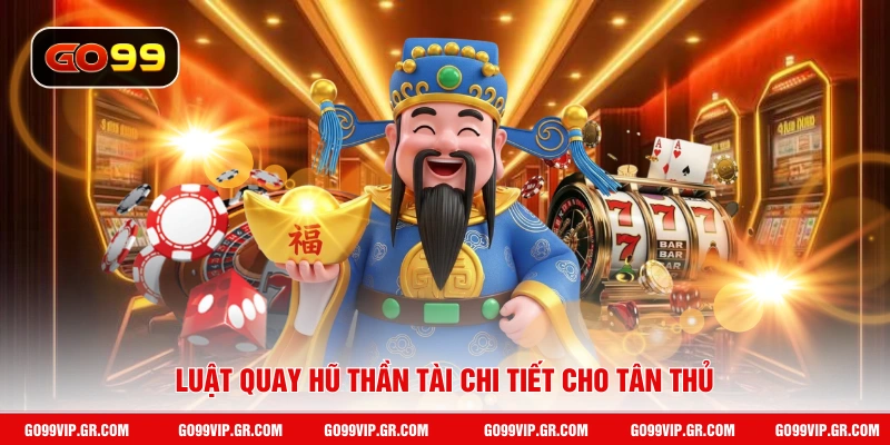 Nổ Hũ Thần Tài GO99 - Trải Nghiệm Game Slot May Mắn Đỉnh Cao Luật quay hũ Thần Tài chi tiết cho tân thủ
